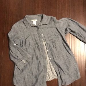 Quarter Length Chambray